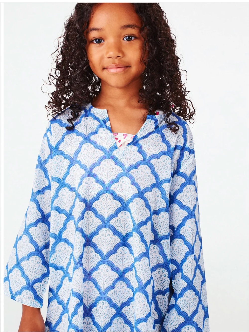 Roller Rabbit Kids Kurta Jemina Blue